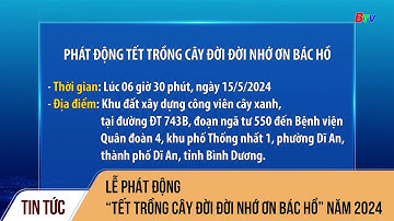 Lễ phát động “Tết trồng cây đời đời nhớ ơn Bác Hồ” năm 2024