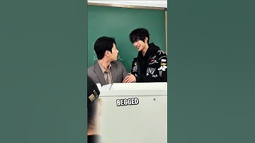 He really begged his teacher brother?! 😳