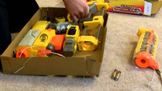 Review of the Nerf Recon CS-6 with range test in HD