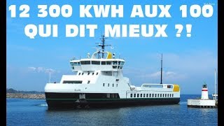 Un ferry électrique danois embarque 4,3 MWh de batteries !