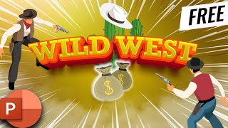 Wild West PowerPoint Board Game | Best PPT Games screenshot 5