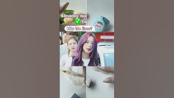 Tím khói sáng cheap moment cùng Jisoo BlackPink  #nhuomtoctainha #shorts