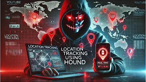 Location Tracking | How To Find Someone Live Location |Using Hound Linux Parrot Security OS |