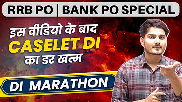 All Important CASELET DI for RRB PO 2023 | Pre + Mains Level DI | SBI/ IBPS  Vijay Mishra