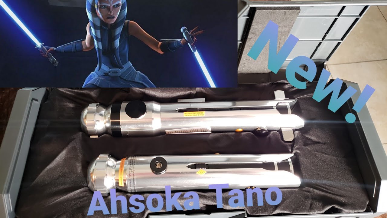 Galaxy's Edge Sable láser legado de Star Wars Ahsoka Tano Clone Wars