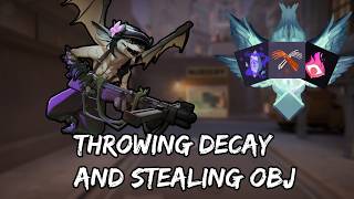Throwing decay and stealing objectives - Eternus Ivy gameplay