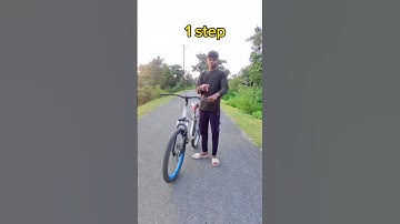 How to wheelie in cycle tutorial 15 second 🚴😱 || #shorts #cyclestunt #wheelie #stunt #video