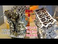 1zzfe 18l engine rebuild  timing chain replacement  valve clearance of toyota corolla