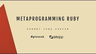 Famous #3 Metaprogramming Ruby by Volodymyr Byno Wealth