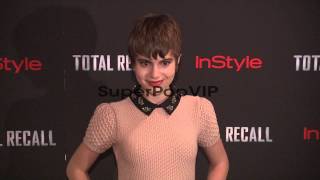 Sami Gayle at 'Total Recall' New York Premiere - Arrivals...