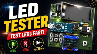 Easy DIY LED Tester (PCB + Schematic)