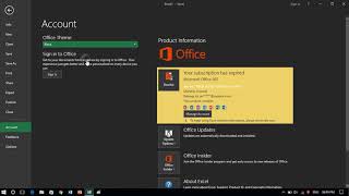 How to Change Theme in Office 2016