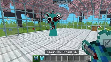 Incredibox Sprunki sky phase II ADDON in Minecraft PE