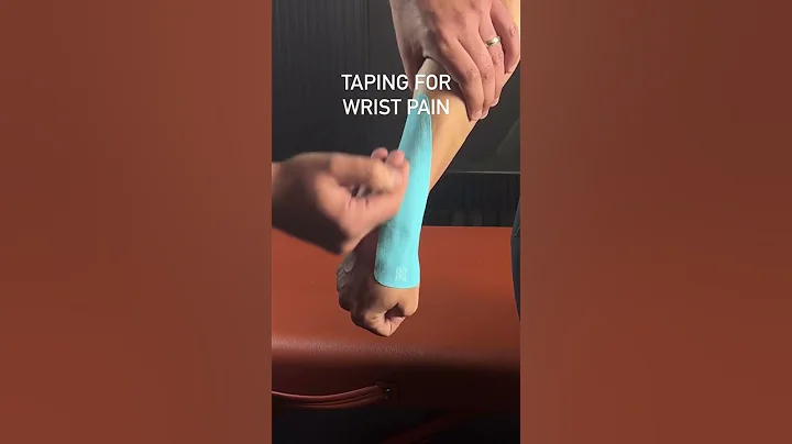 Taping For Wrist Pain. #wristpain