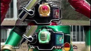 Kamen Rider Baron Mango Arms & Kamen Rider Ryugen Kiwi Arms Henshin