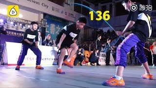 WATCH: Chinese teen skips rope 136 times in 30 seconds, breaks own Double Dutch world record