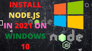How to install Node.Js in Windows 10 2021 || Node Js-Backend JavaScript runtime environment .