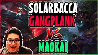 SOLARBACCA Gangplank Vs Maowkai Top - NA Grandmaster - Patch 14.9