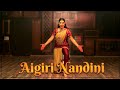 Aigiri nandini  dance cover  aishwarya seema kale  navratra  classical dance