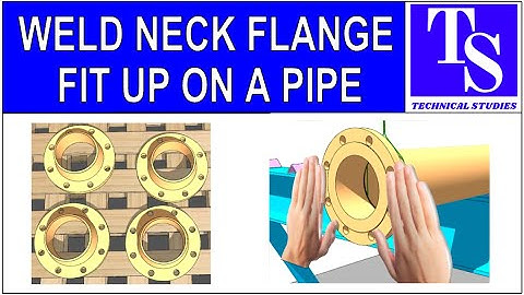 HOW TO FIT-UP A LARGE FLANGE TO A LARGE PIPE- STEP BY STEP TUTORIAL.