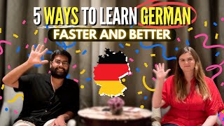 THESE 5 TIPS will make you learn German WAY FASTER!