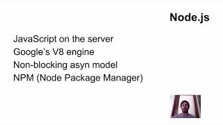 Famous MEAN Stack Intro  For Building An End To End Application Profile