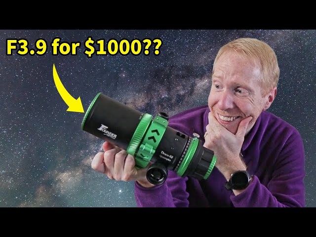 Should you get this TINY, ULTRA-FAST Refractor? Putting it to the test! Founder Optics Draco 62 class=