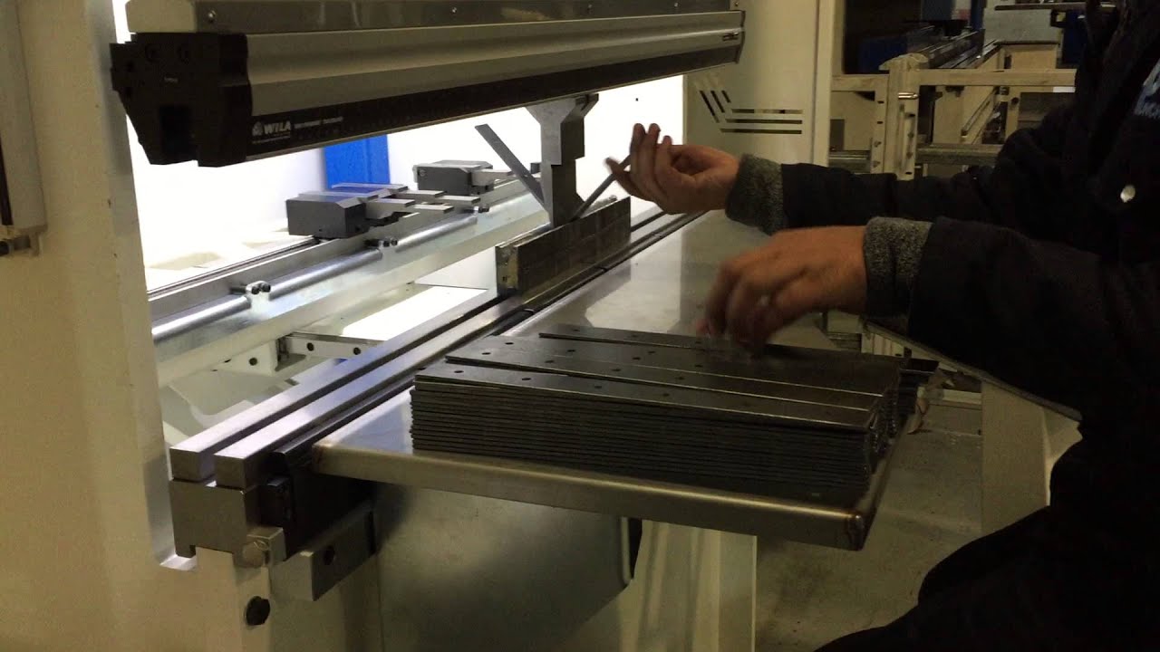 GASPARINI CNC PRESS BRAKE MANUAL YouTube