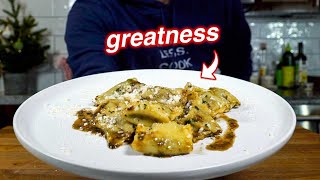 Short Rib Stuffed Agnolotti del Plin is one of the Greatest Pastas in the World