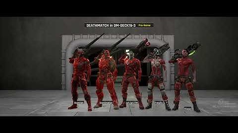 Some Unreal Tournament 4 gameplay on DM-DECK16 remake by MoxNix