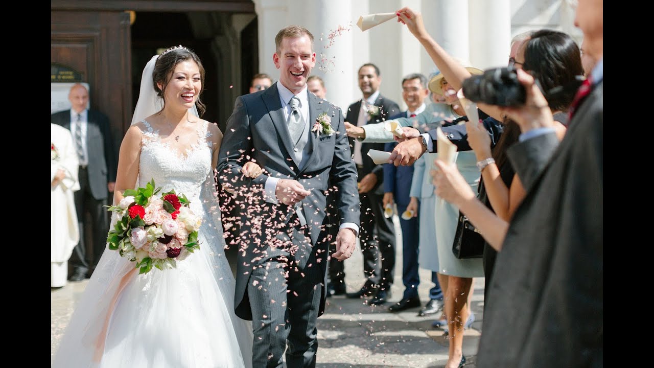 Jenny & Daniel - Destination wedding at Michaelerkirche and Palais Pallavicini in Vienna Austria