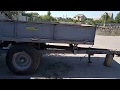 Продан Прицеп тракторный одноосный 2 т самосвальный, б/у minitrak.com.ua