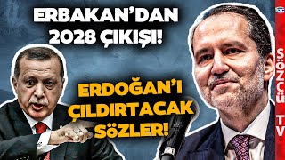 Fatih Erbakan'ın '2028 Çıkışı' Erdoğan'ı Çıldırtacak! Bu Sözlerle Meydan Okudu