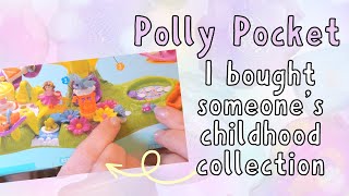 I bought a local woman's 90s childhood Polly Pocket collection! | Vintage Polly Pocket Collection