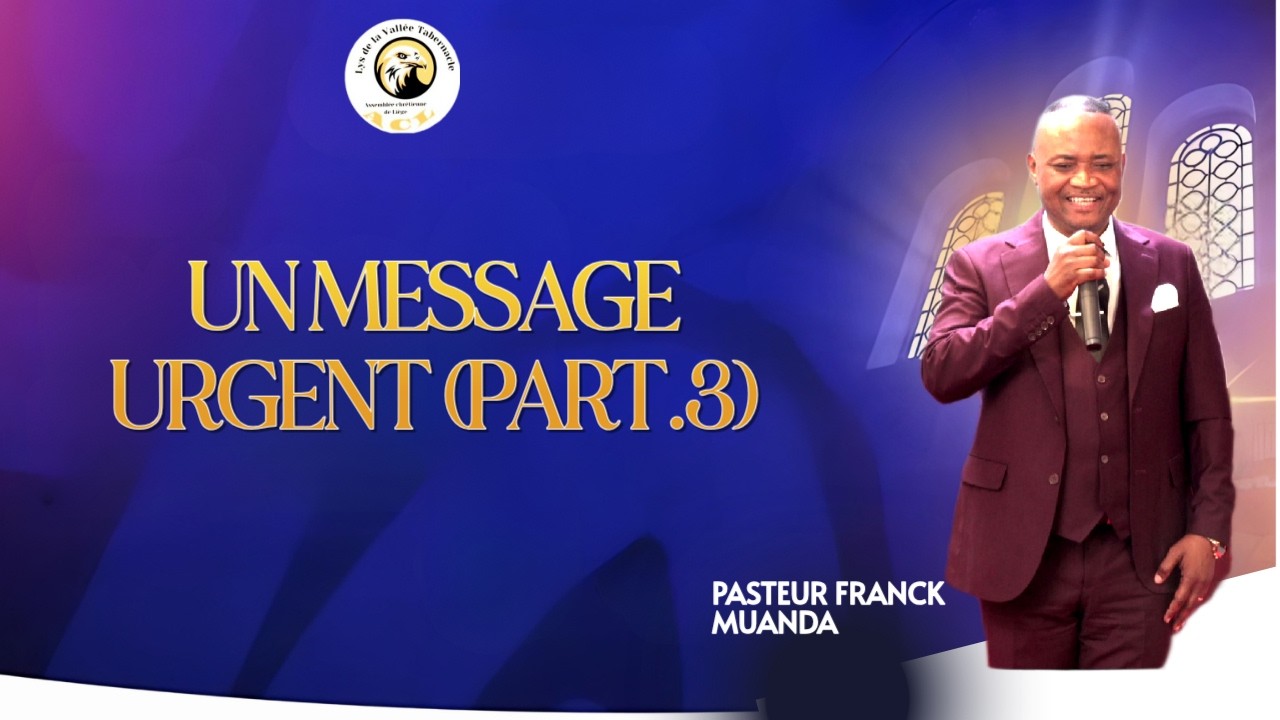 PASTEUR FRANCK MUANDA : UN MESSAGE URGENT (PART.3) DU DIMANCHE 15 FEVRIER 2026