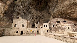 A Magnificent Beauty From Maçka, The Province Of Trabzon, The Country Of Turkey. Sumela Monastery