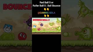 RED BALL 5 or ROLLER BALL 5 : BALL BOUNCE #shorts #GAMING_GOLA #red #ball #bounce #original #youtube screenshot 5