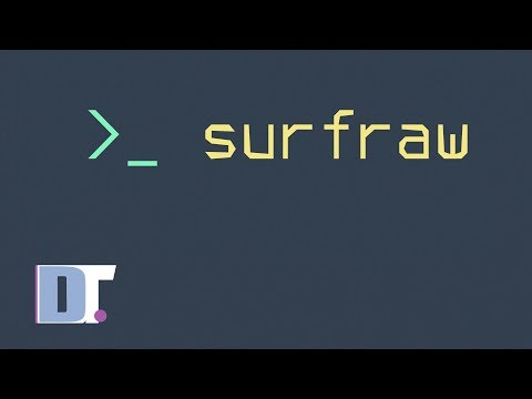 Surfraw Lets You Search The Web...From The Terminal