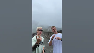 Great trap on Great Wall #beatbox #great #china #wall #madtwinz