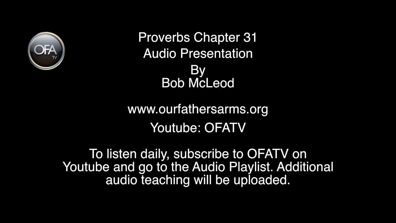 Proverbs 31 - Bob McLeod
