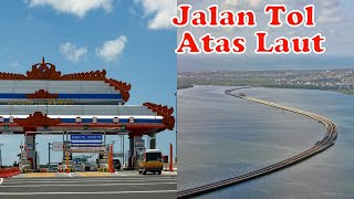Wow MANTUL... Naik Motor Di Atas Laut - Tol Bali Mandara