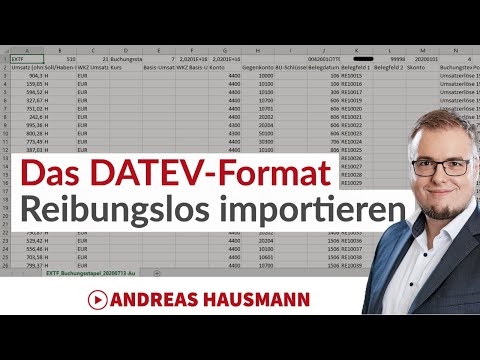 Das DATEV Format - so importierst du Dateien reibungslos in DATEV Rechnungswesen