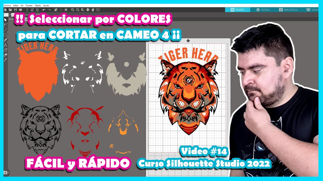 Vinilo Adhesivo en Silhouette Cameo 4 Sin Tapete - [ Tutorial Super  Completo ] 