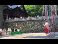 2016 8/7 三峯神社 七夕祭、雅楽演奏、巫女の舞