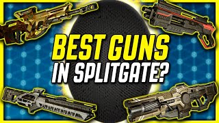 Best Gun in Splitgate (Full Weapon Stat Comparison) BETA