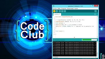 Curso Arduino y Proteus. Practica 5. Utilizar la LCD 16x2