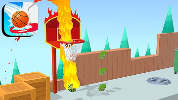 Bounce Dunk ​- All Levels Gameplay Android,ios (Part 109)