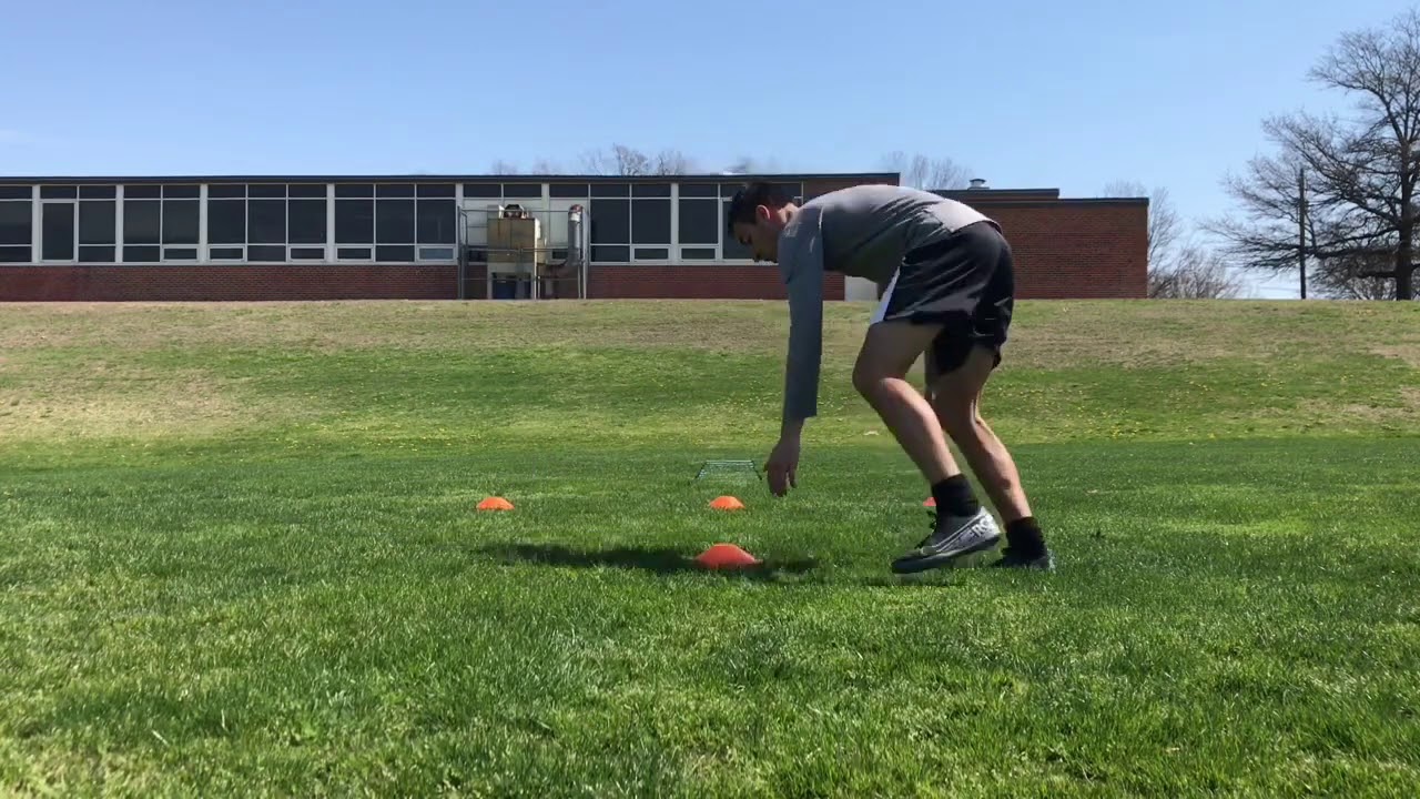 Fitness ladder to hill sprint soccer drill YouTube