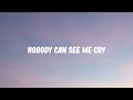 The Darkness - Nobody Can See Me Cry (lyrics)