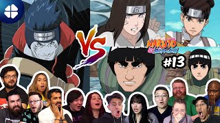 TEAM Guy vs. Kisame [Naruto Shippuden Ep. 13 Reaction Mashup]